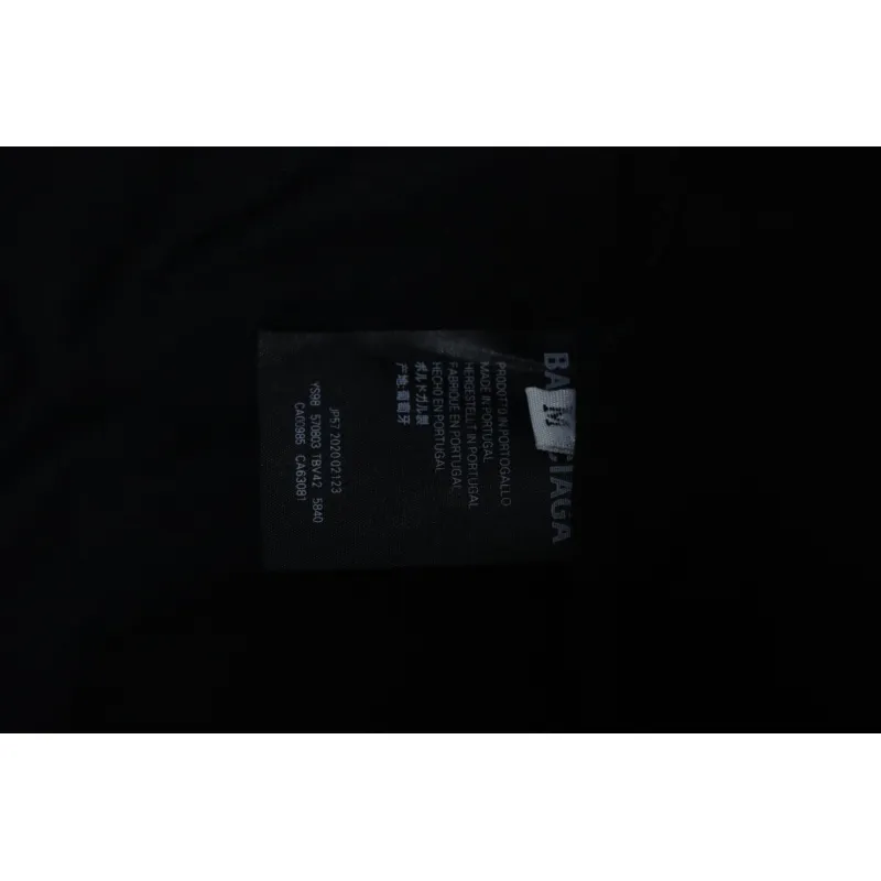 Balenciaga 24ss 3-block Printed T-shirt 