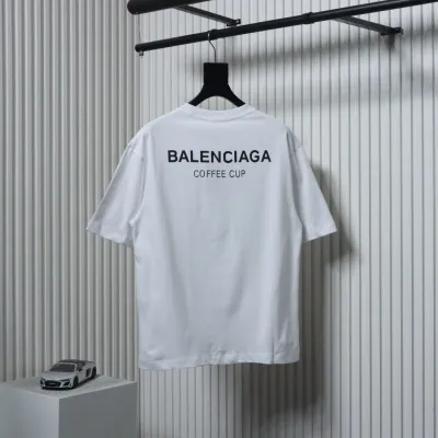 Balenciaga 24ss Beverage Cup Printed T-shirt  02