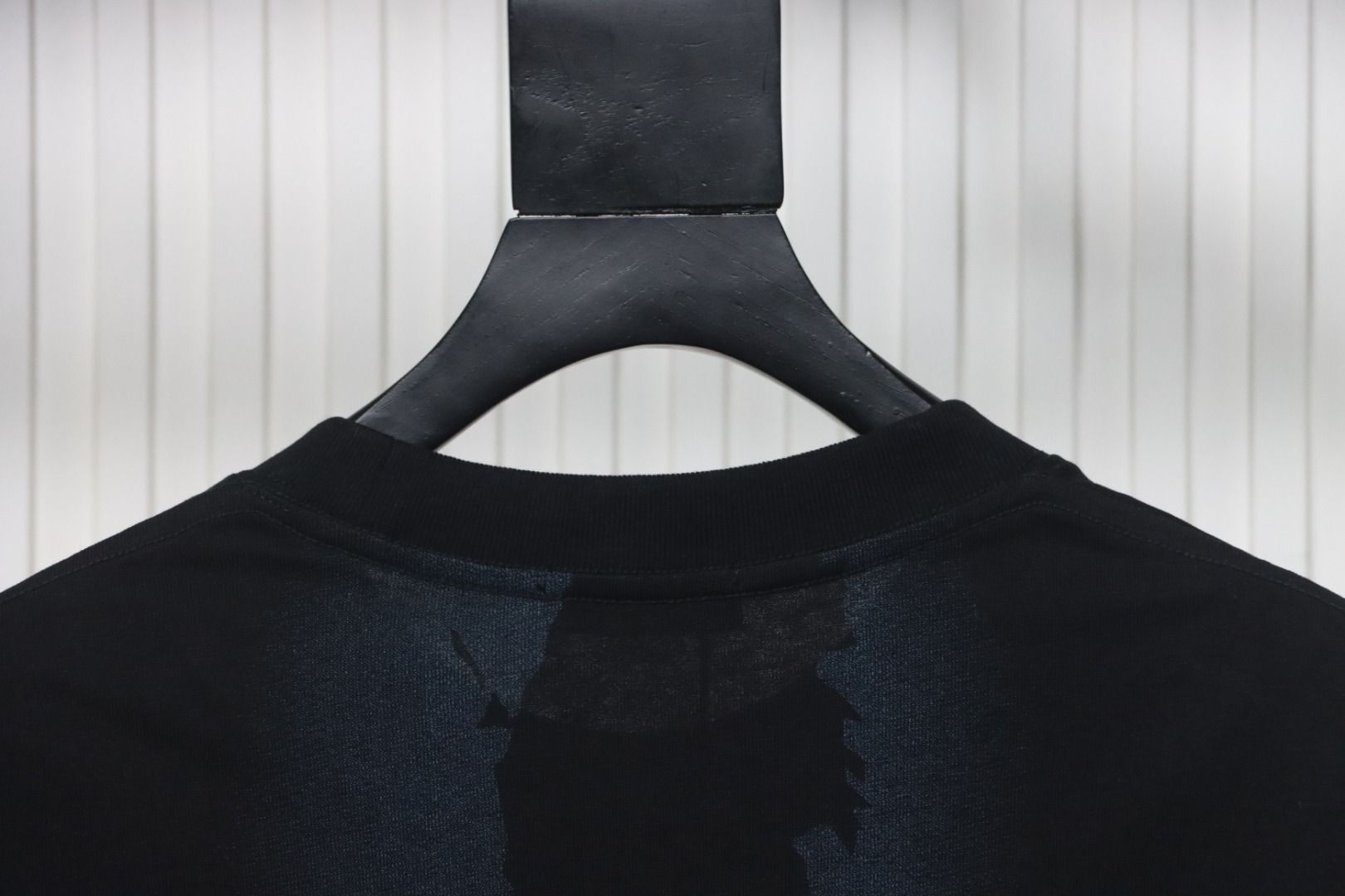 Balenciaga 24ss Double B Graffiti Letter Print T-shirt Black