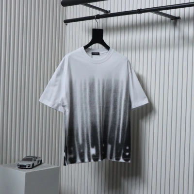 Balenciaga 24ss Ink Tassel Print T-shirt 01