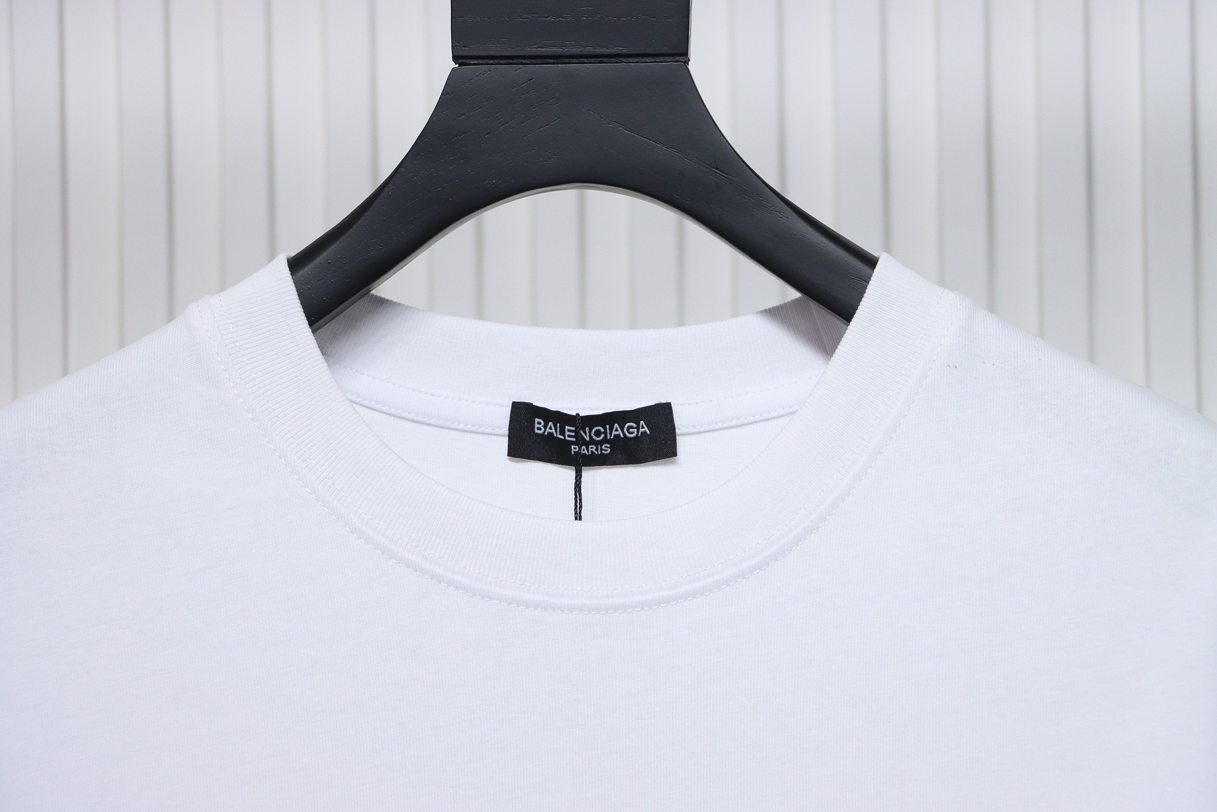 Balenciaga 24ss Pink Letter Print T-shirt 