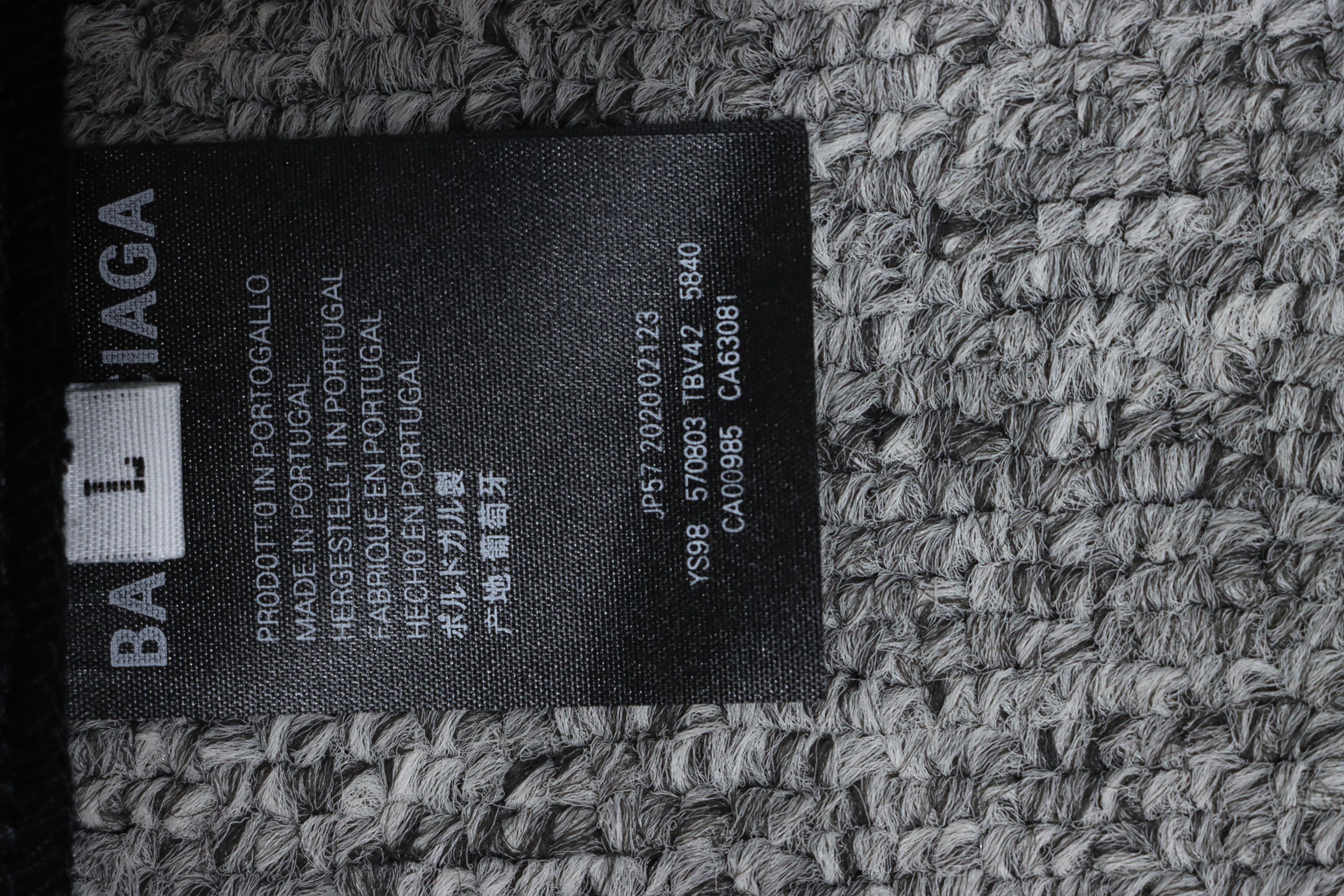 Balenciaga 24ss Pink Letter Print T-shirt Black