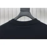 Balenciaga 25ss Bheat Ear Double B Red Label Embroidered Washed T-shirt