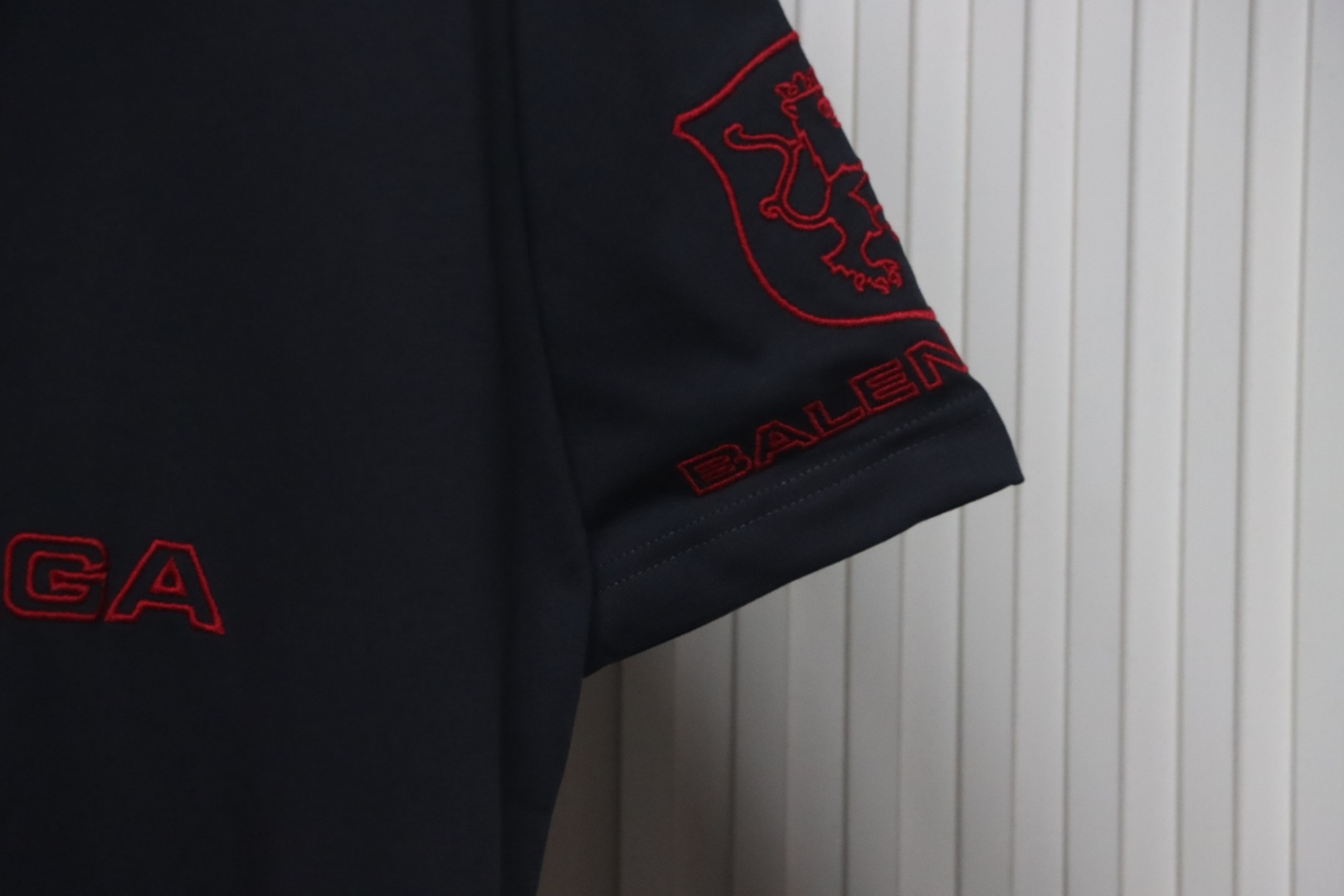 Balenciaga 25ss LION CLUB Embroidered Logo T-shirt 