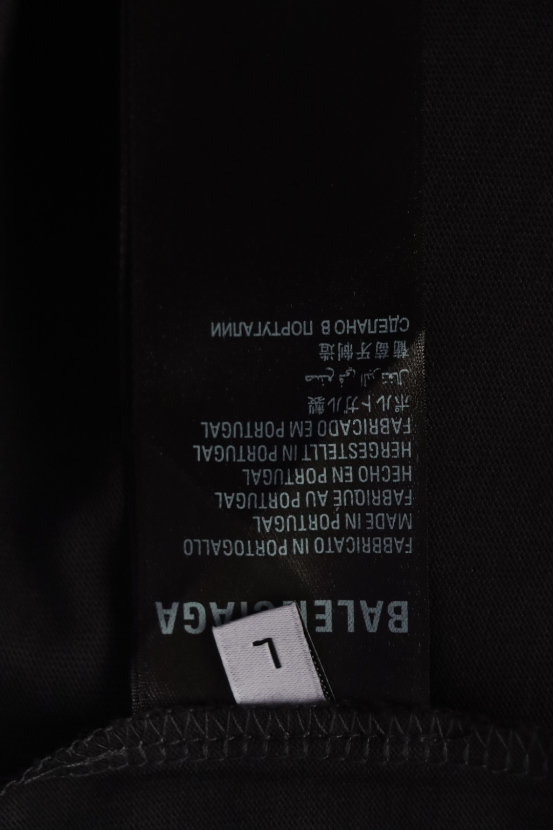 Balenciaga 25ss LION CLUB Embroidered Logo T-shirt 