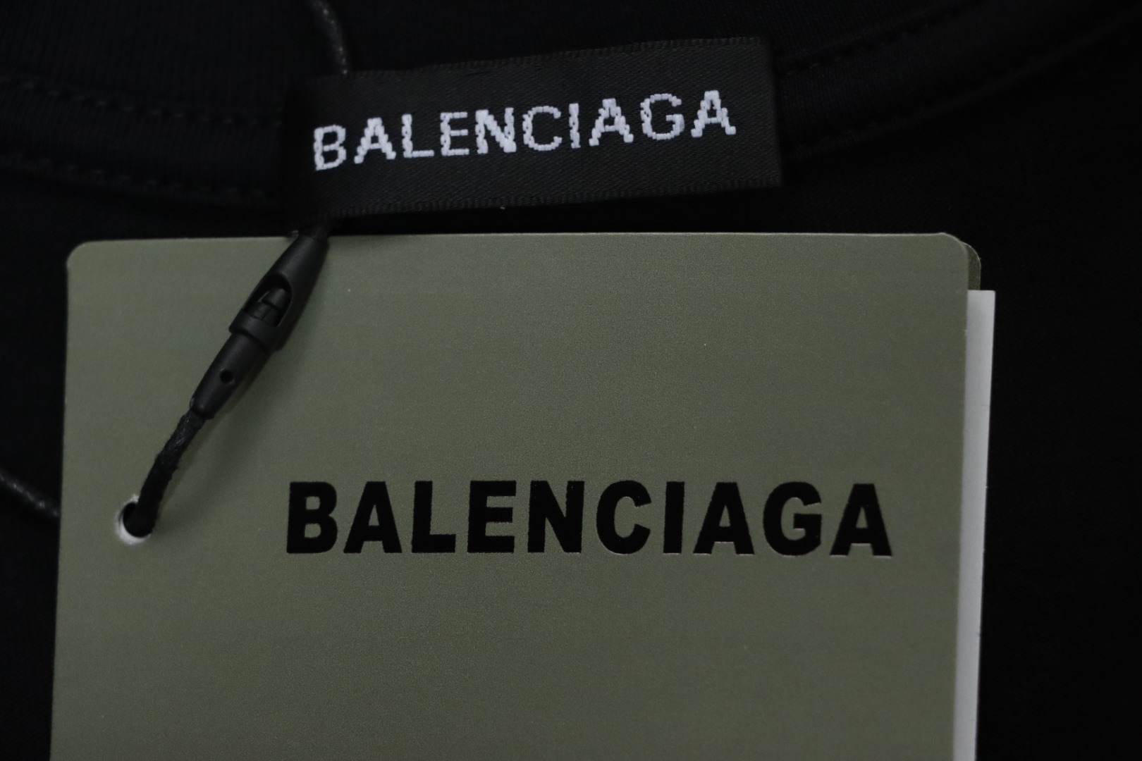 Balenciaga 25ss Masking Paper Letter Tape T-shirt 