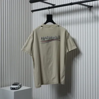 Balenciaga 25SS Reversible Coke Embroidery T-shirt 02