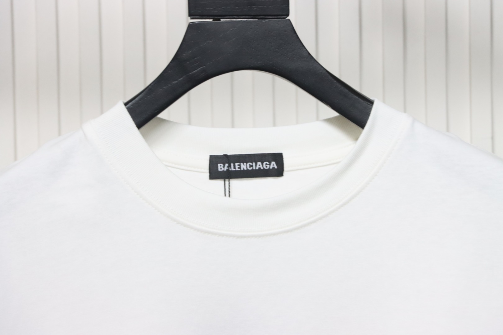Balenciaga 25ss Sanskrit Letters Flocking Print T-shirt 