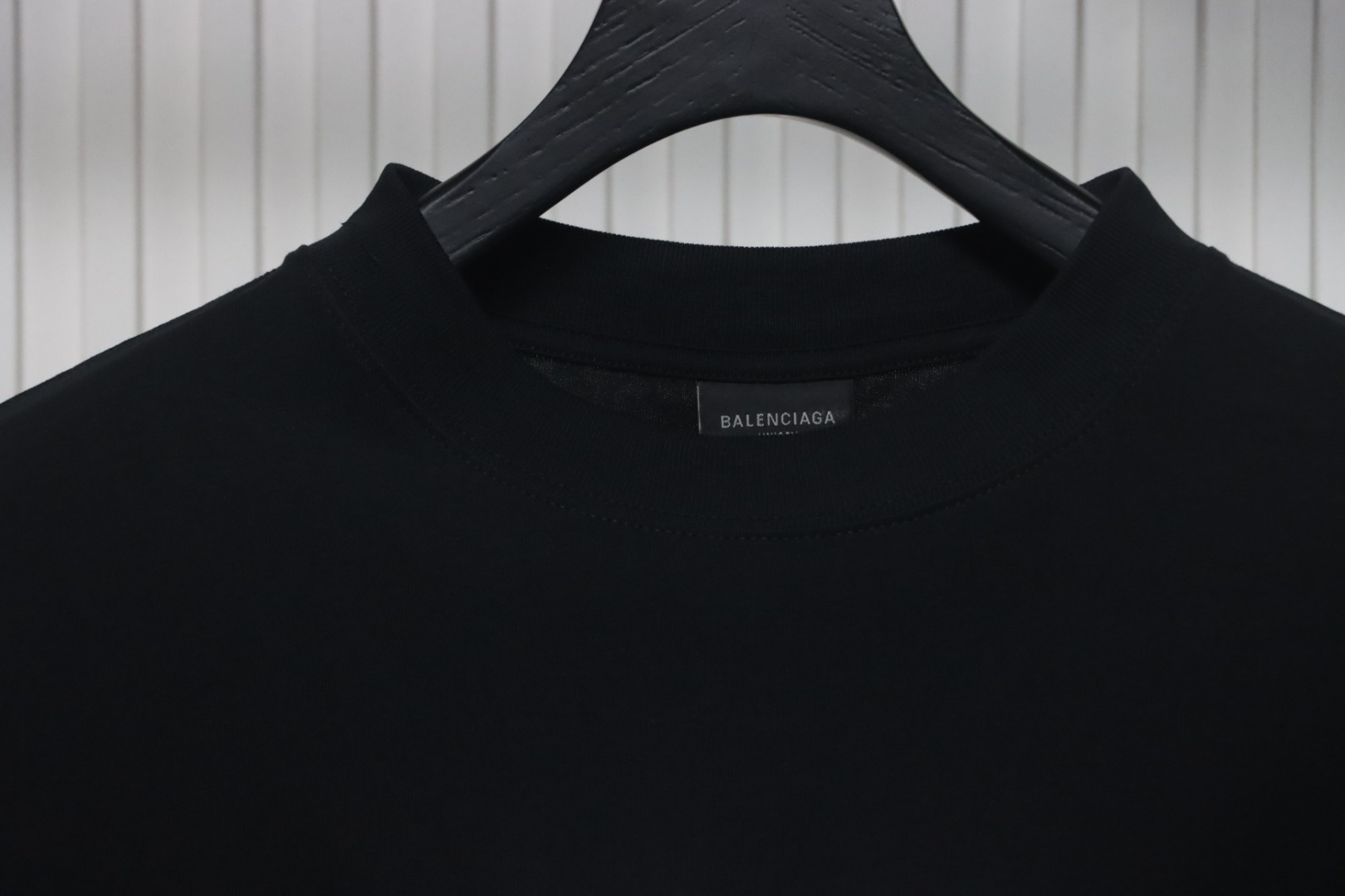 Balenciaga Foam Letter BB Print T-shirt Black