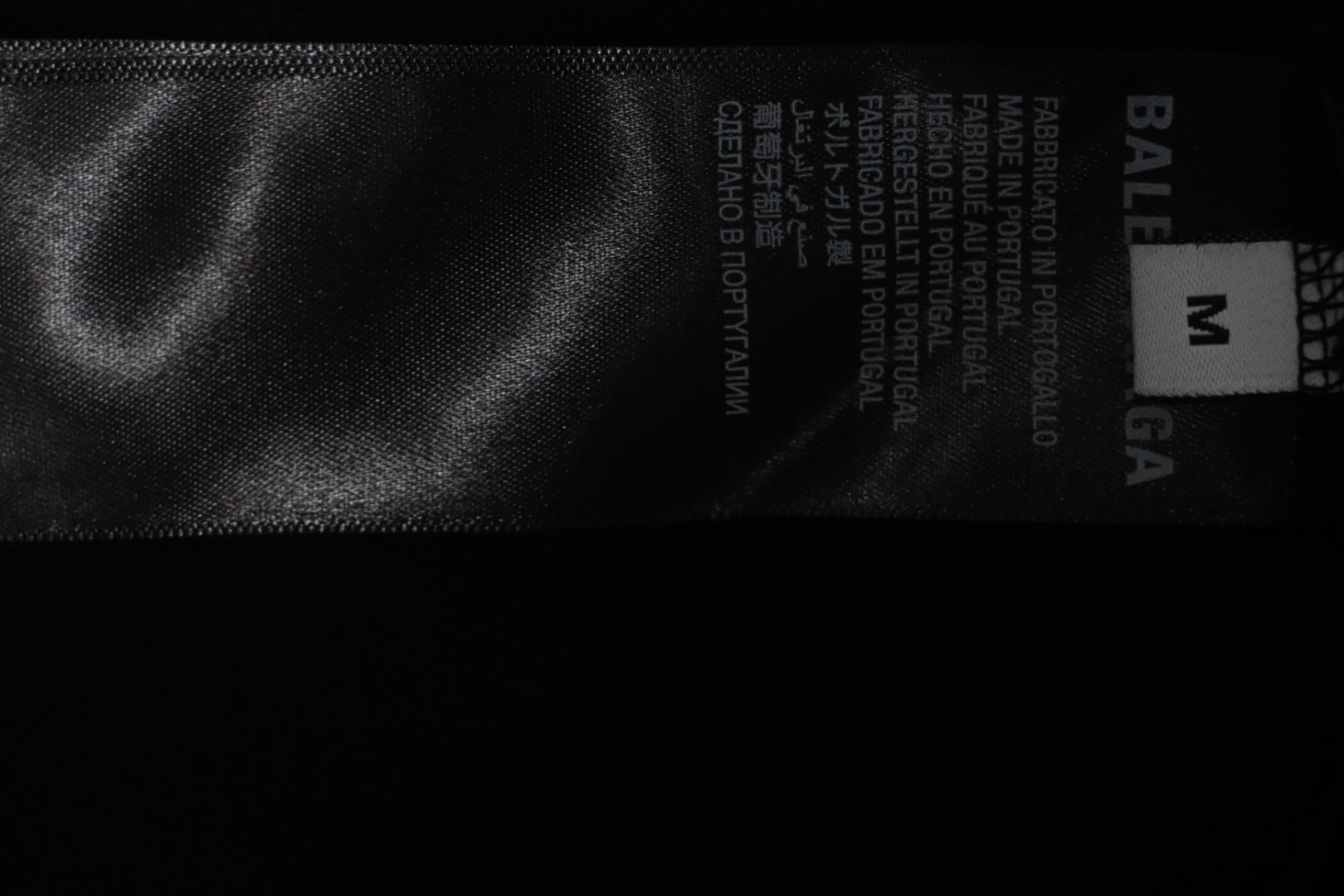 Balenciaga Foam Letter BB Print T-shirt Black