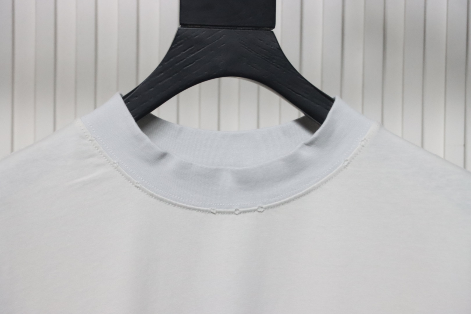 Balenciaga Glitter Wheat Ear Print Round Neck T-shirt 