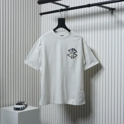 Balenciaga Hand-painted Coke Crew Neck T-shirt 01