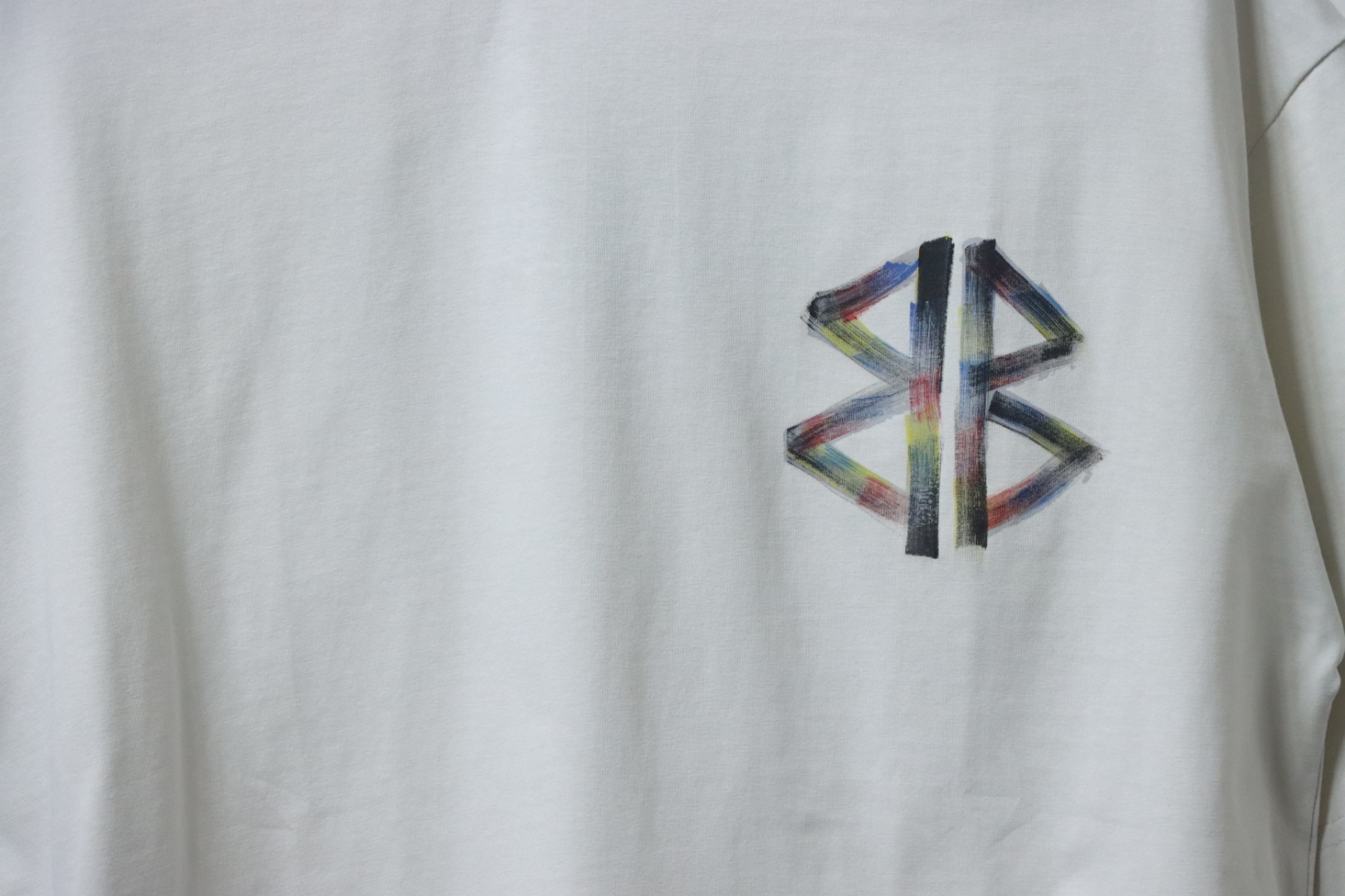 Balenciaga Hand-painted Coke Crew Neck T-shirt