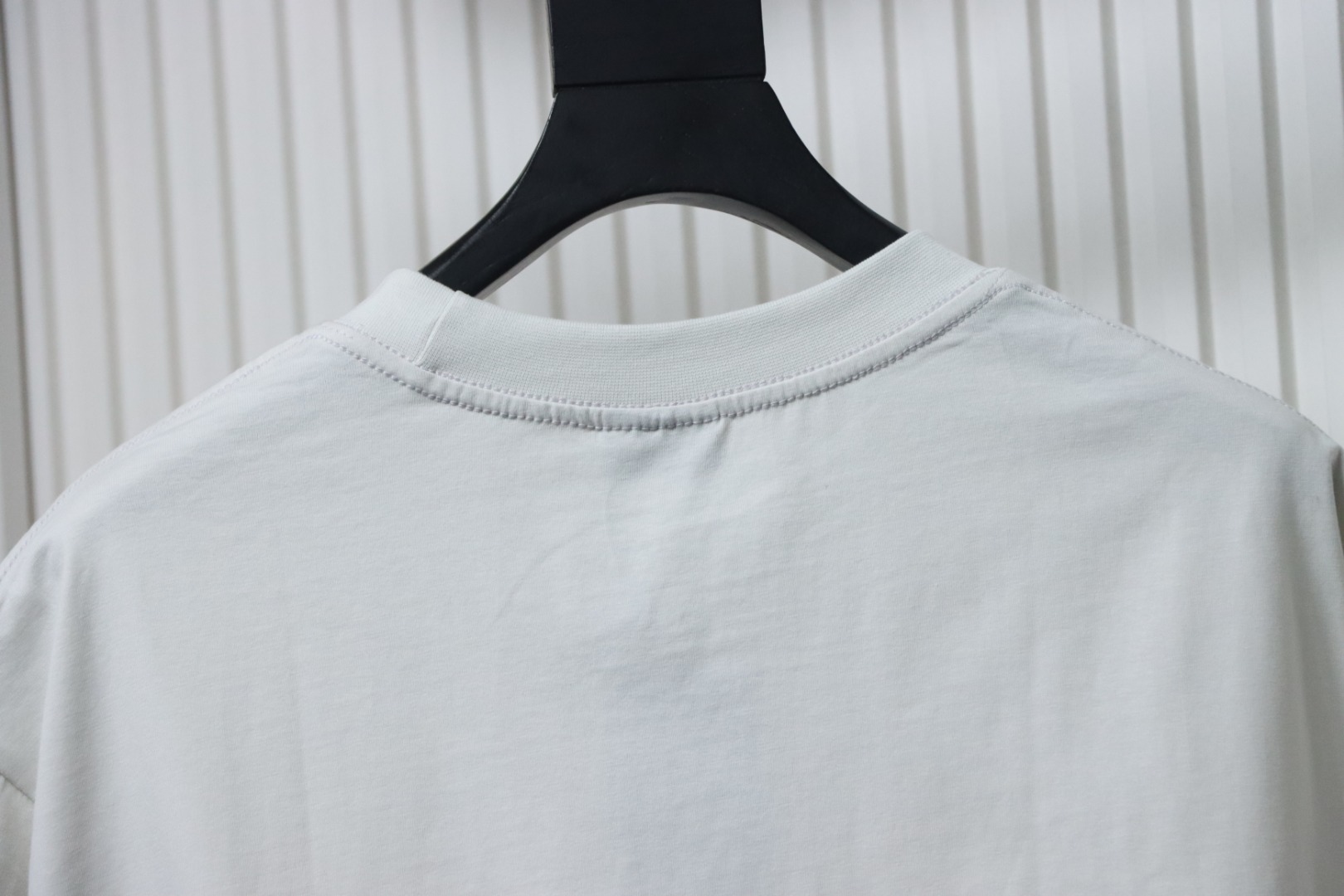Balenciaga Hand-painted Wheat Ear Round Neck T-shirt