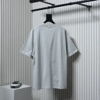 Balenciaga Letter Printed Round Neck T-shirt 02
