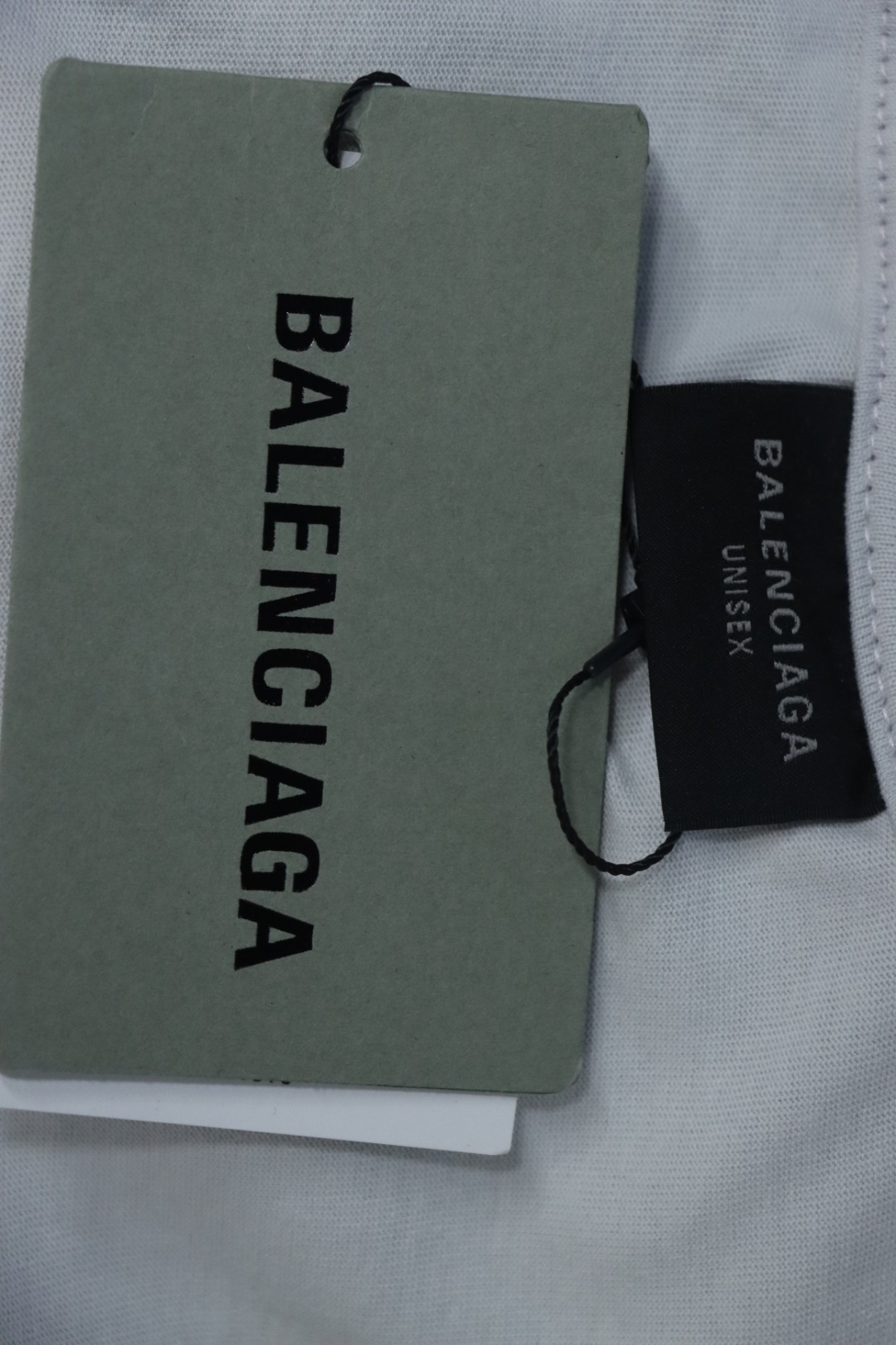 Balenciaga Letter Printed Round Neck T-shirt