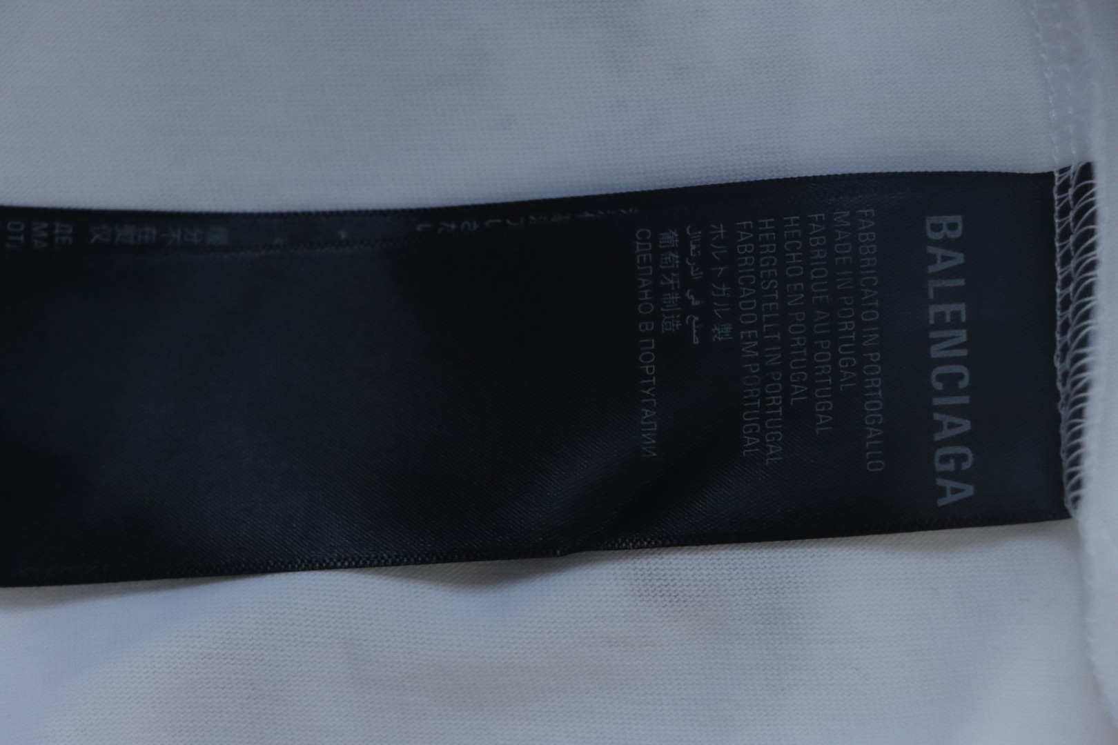 Balenciaga Tokyo Tower Digital Direct Inkjet Hole T-shirt