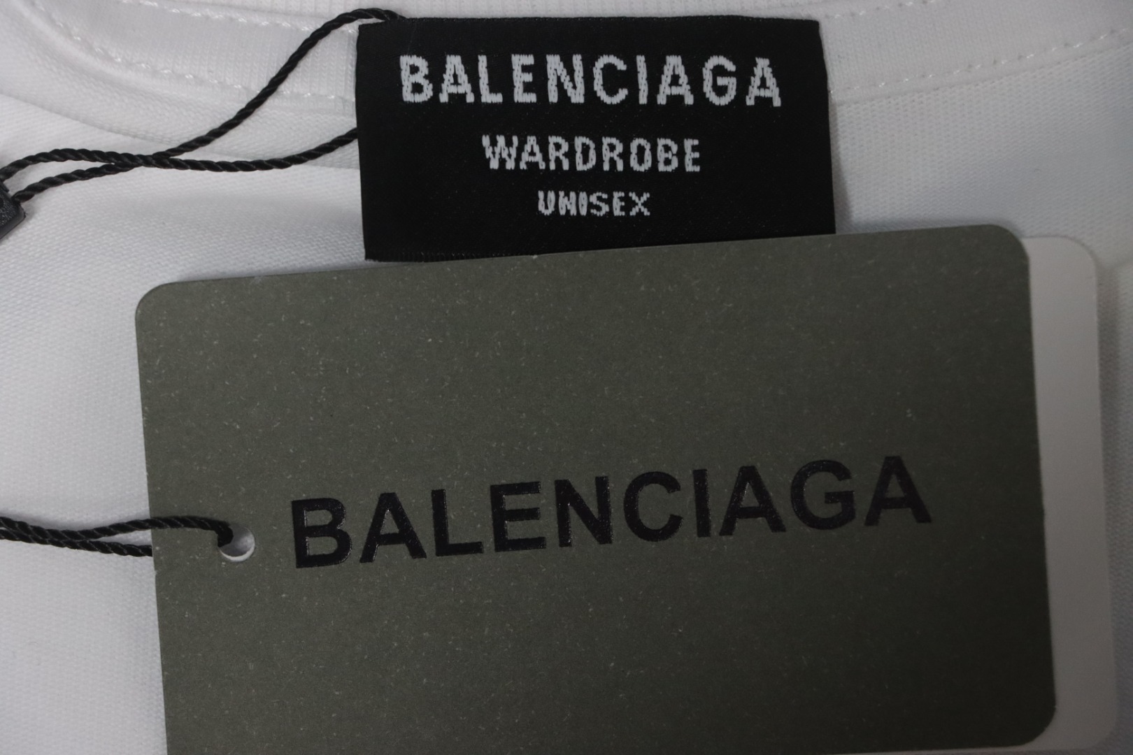 Balenciaga 24ss Cloud Letter Print T-shirt