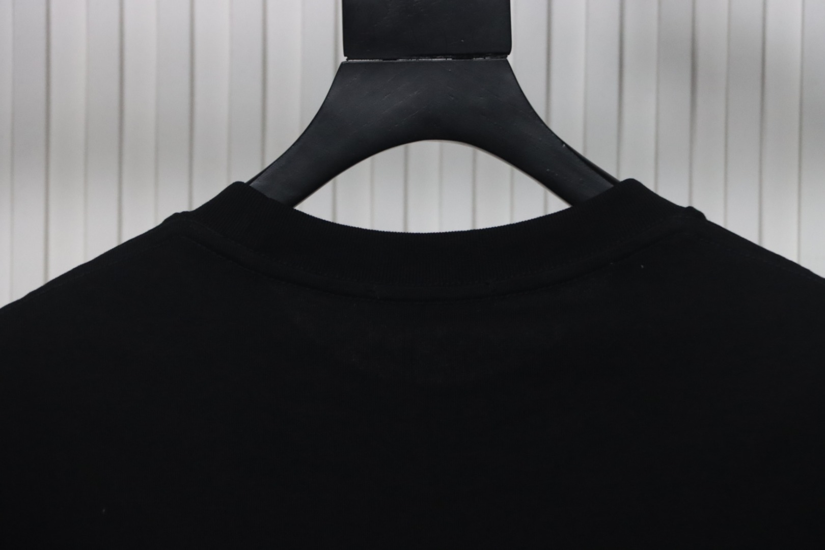 Balenciaga 24ss Cloud Letter Print T-shirt Black