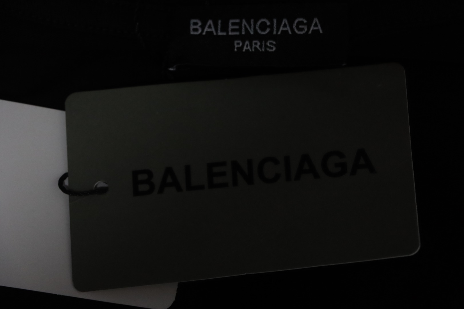 Balenciaga 24ss Double B No Passing Print T-shirt Black