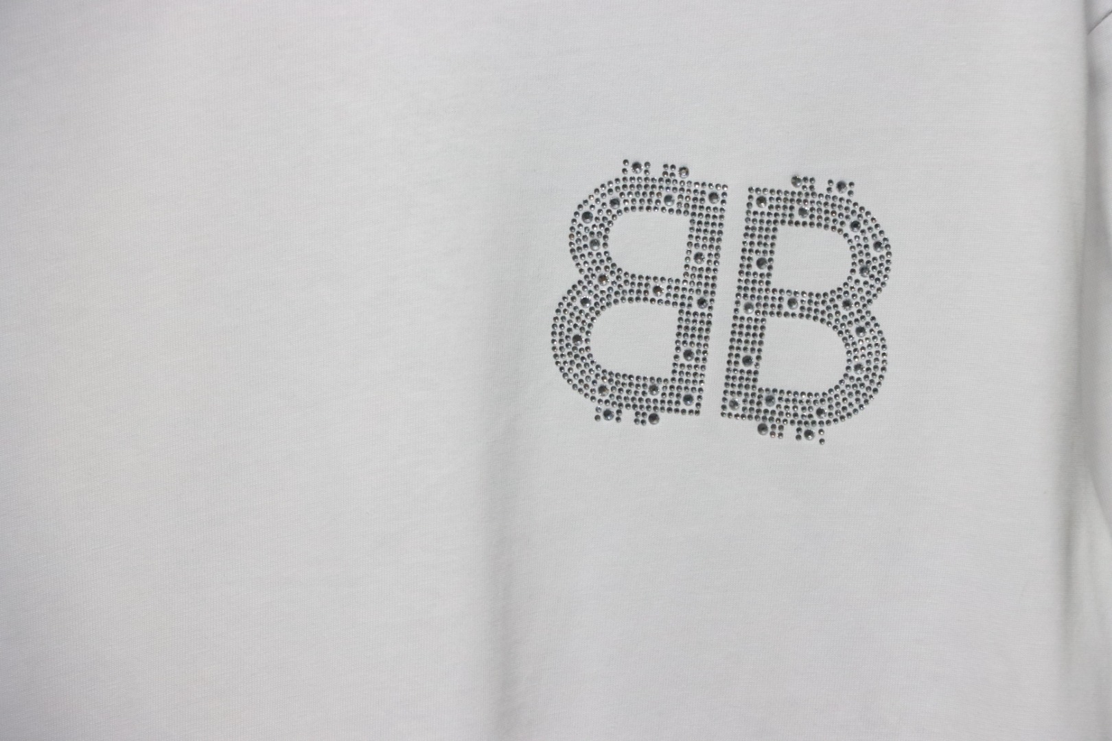 Balenciaga 24ss Hot Diamond Double B T-shirt 