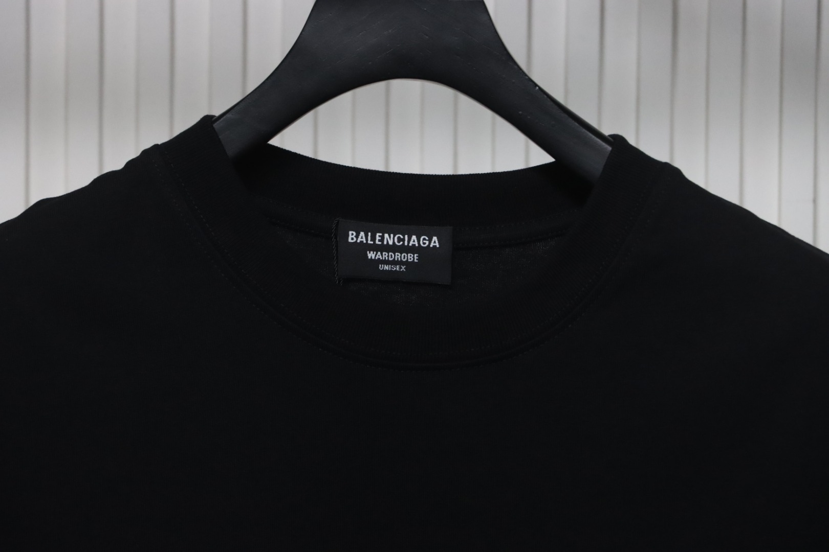 Balenciaga 24ss Hot Diamond Double B T-shirt Black