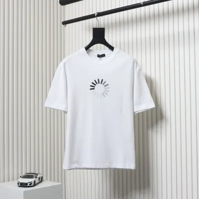 Balenciaga 24ss Network Loading 404 Printed T-shirt 01