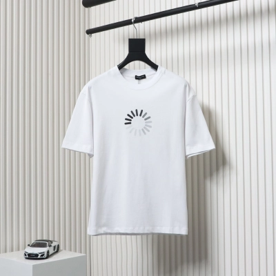 Balenciaga 24ss Network Loading 404 Printed T-shirt 01