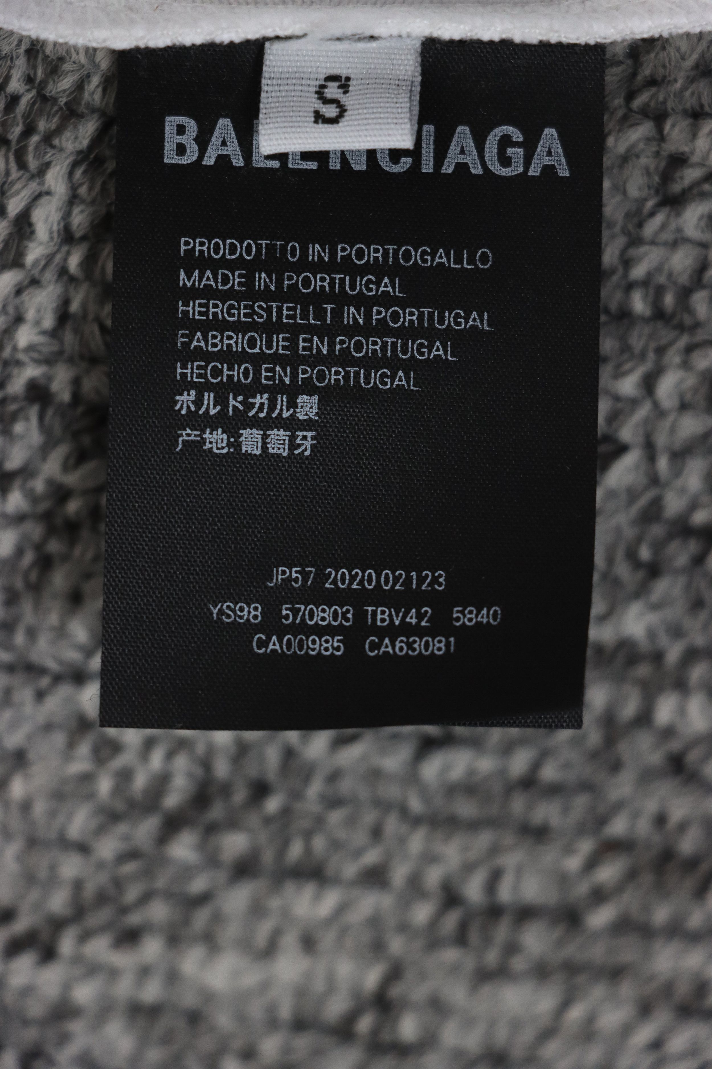 Balenciaga 24ss Network Loading 404 Printed T-shirt