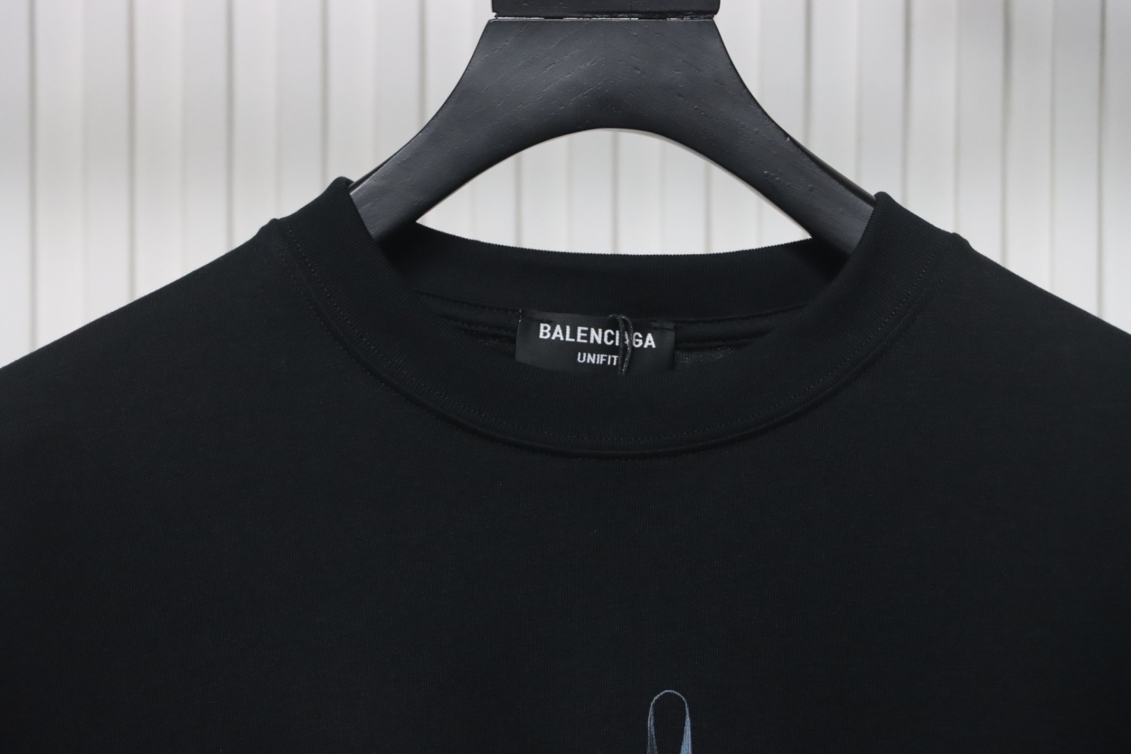 Balenciaga 25ss Classic Single Product Graphic Print T-shirt Black