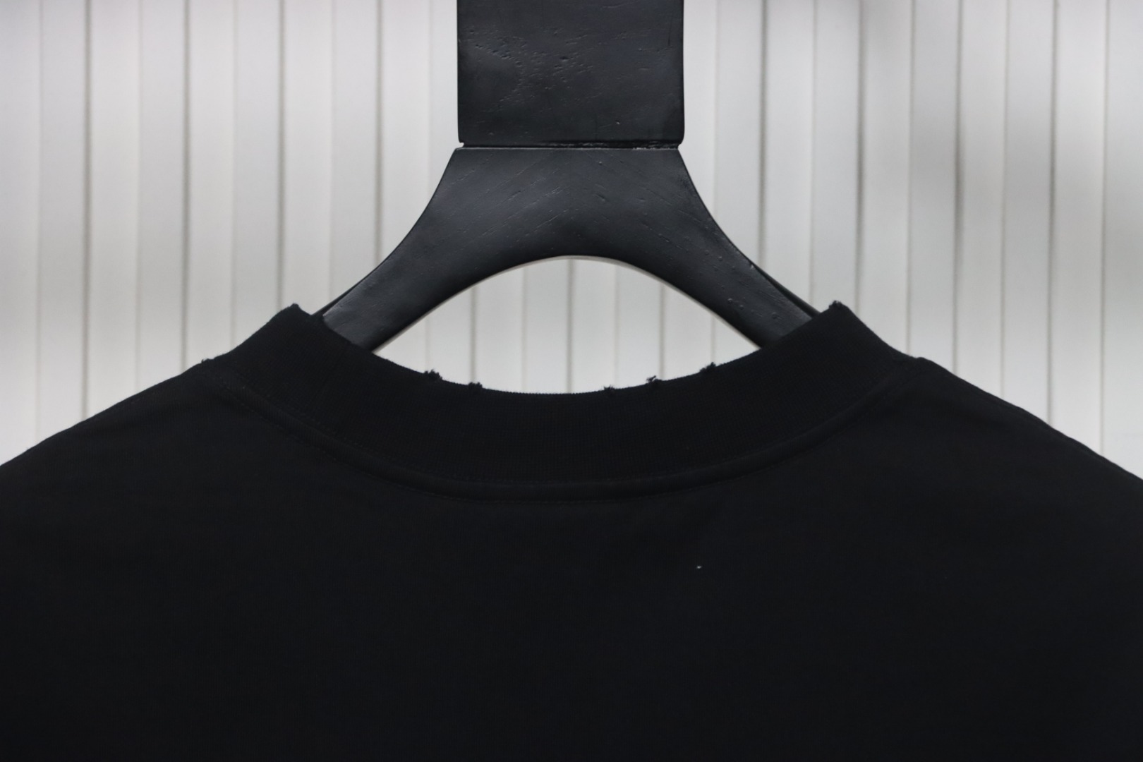 Balenciaga 25ss Double B Blurred Graffiti T-shirt Black