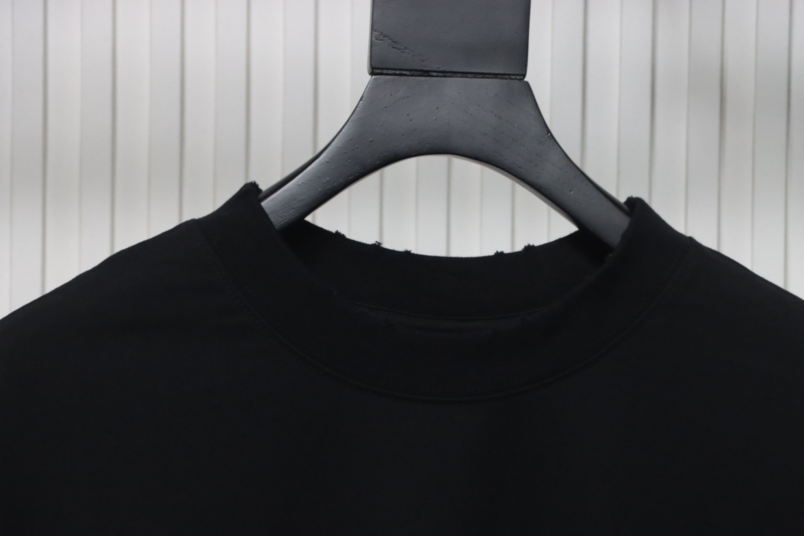 Balenciaga 25ss Double B Blurred Graffiti T-shirt Black