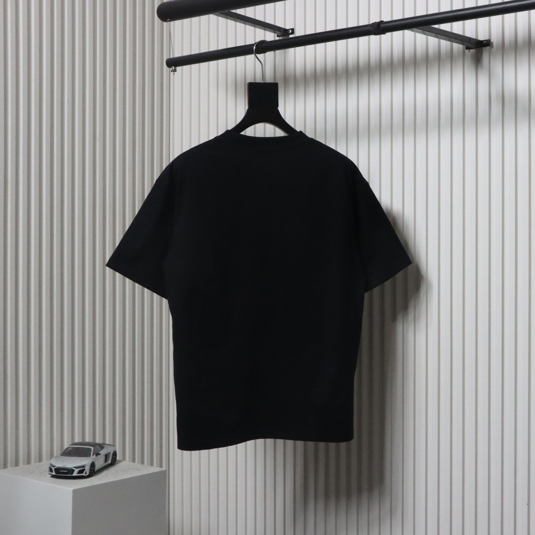 Balenciaga 25SS Font T-shirt Black