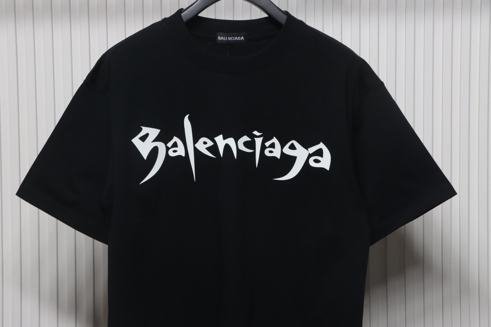 Balenciaga 25SS Font T-shirt Black