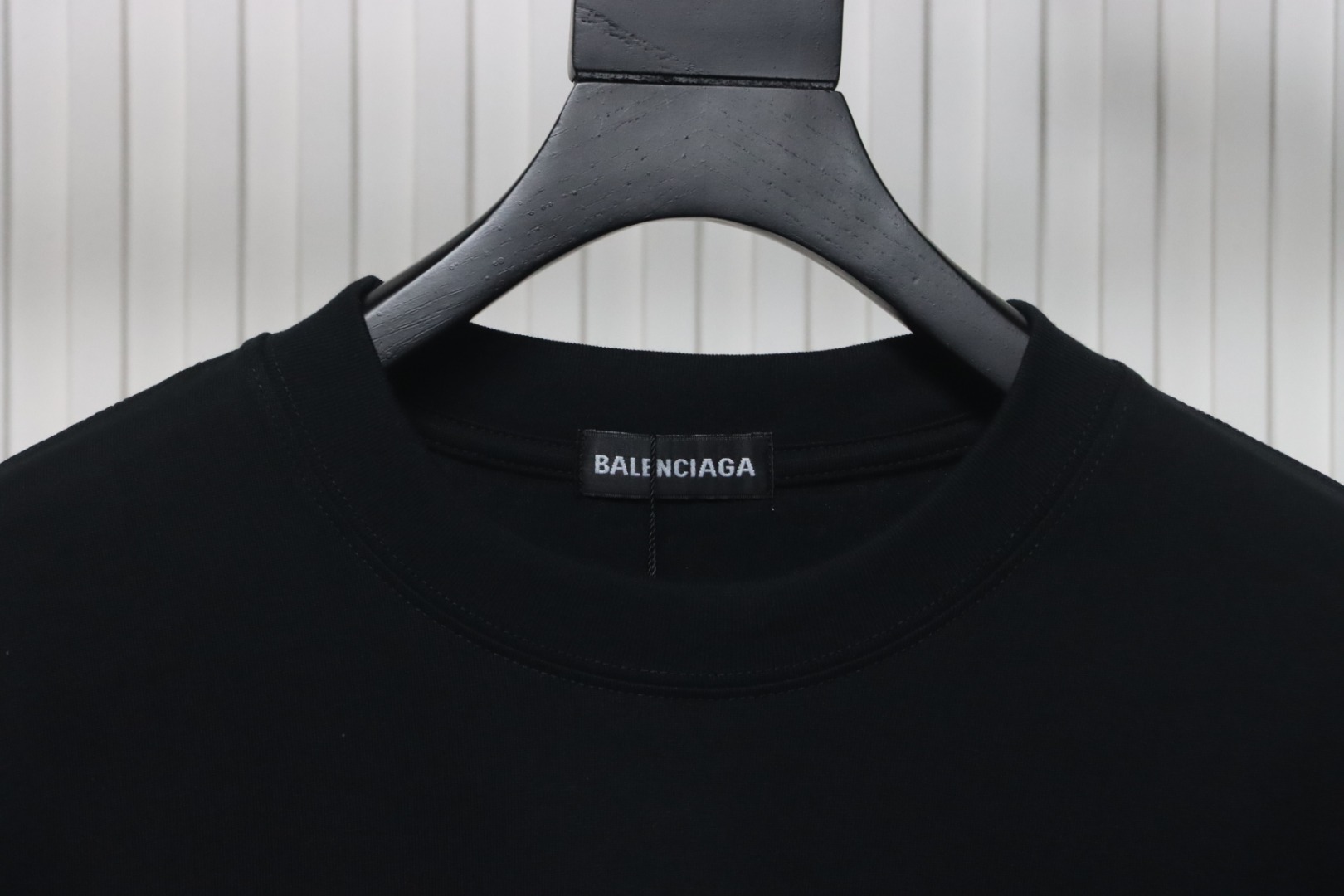 Balenciaga 25SS Font T-shirt Black