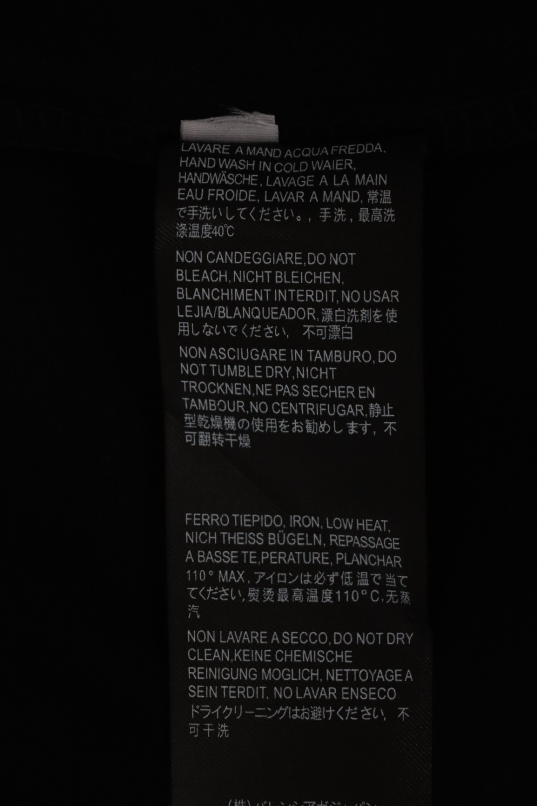 Balenciaga 25SS Font T-shirt Black