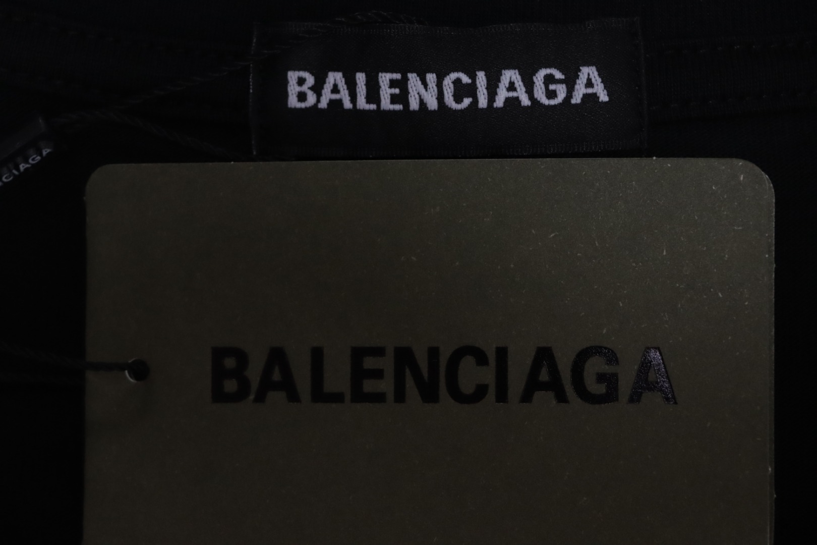 Balenciaga 25SS Font T-shirt Black
