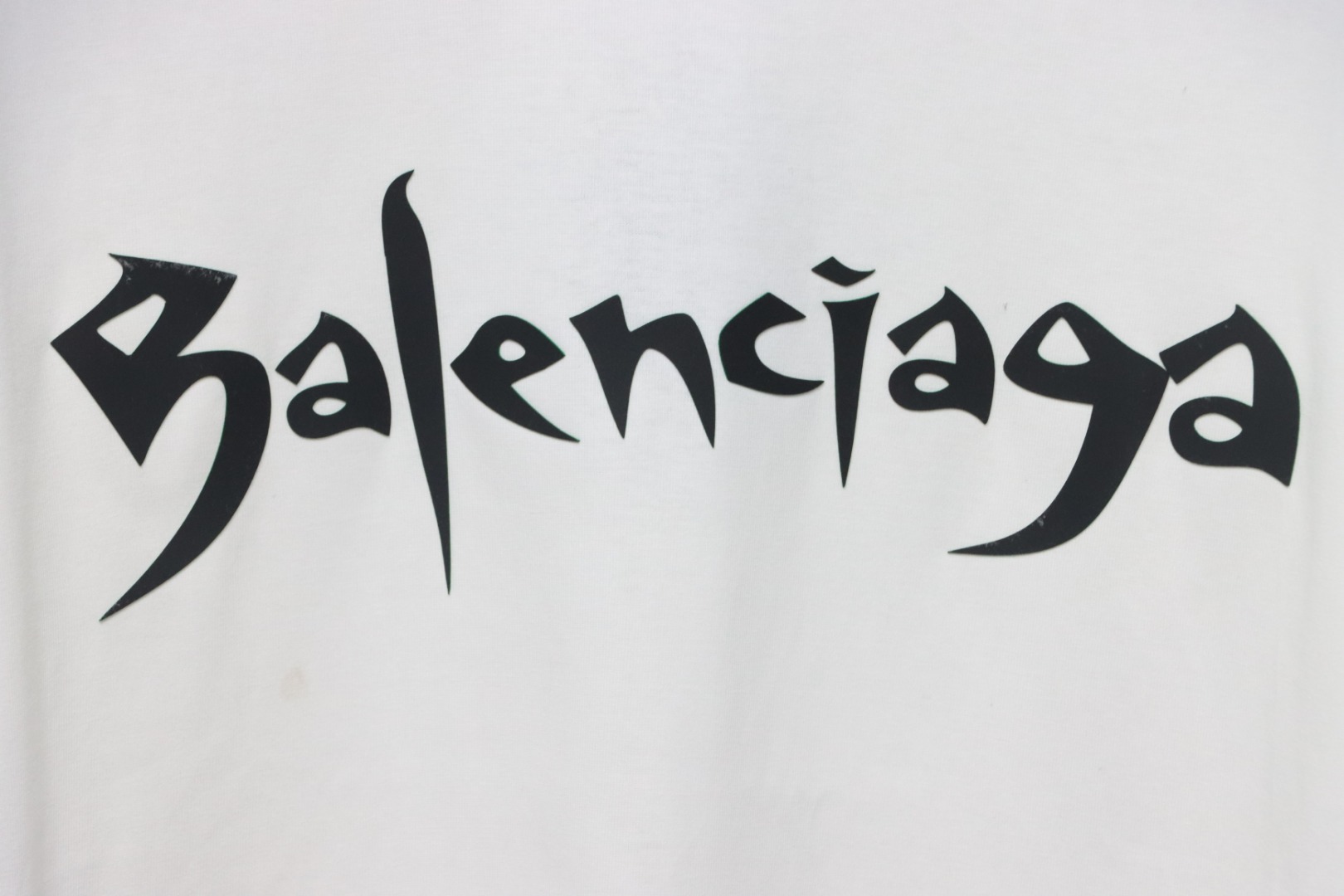 Balenciaga 25SS Font T-shirt White