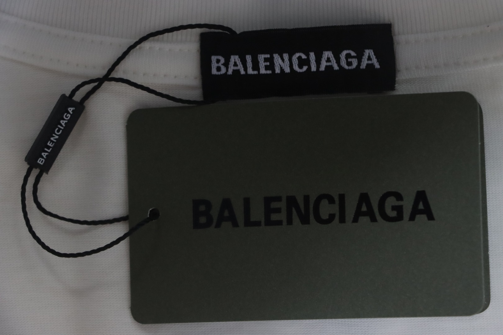 Balenciaga 25SS Font T-shirt White