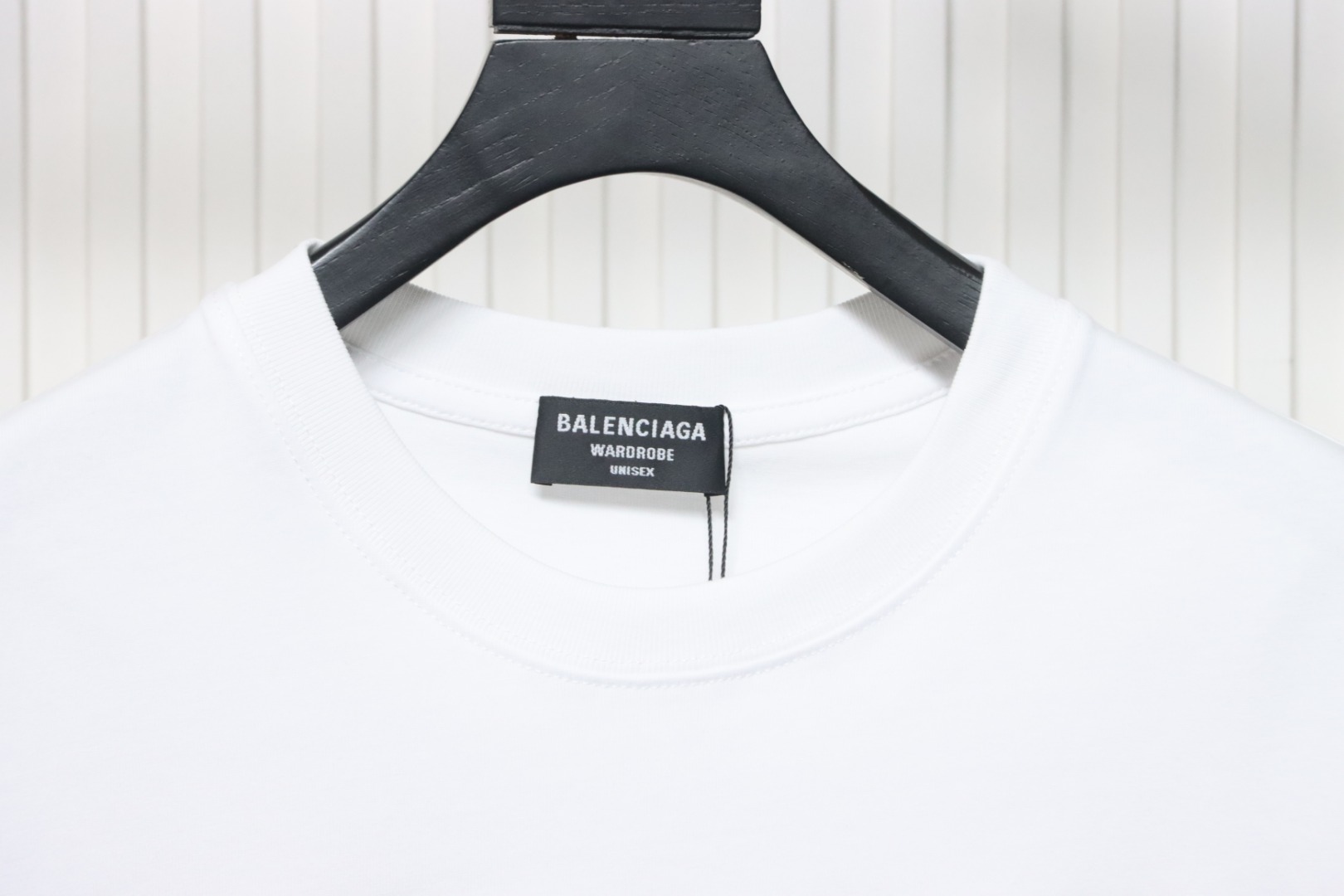 Balenciaga 25ss Gradient Letter Embroidered T-shirt