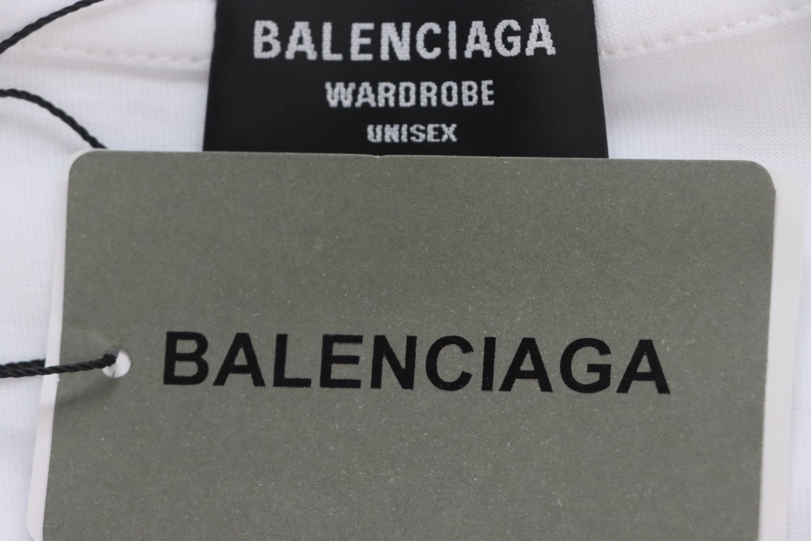 Balenciaga 25ss Gradient Letter Embroidered T-shirt