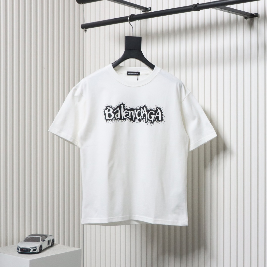 Balenciaga 25SS Shadow Letter T-shirt 
