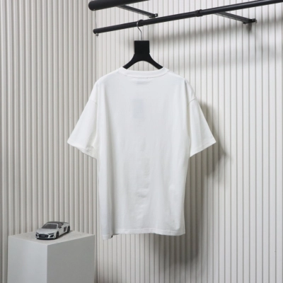 Balenciaga 25ss Tape Letters Foam Print T-shirt 02