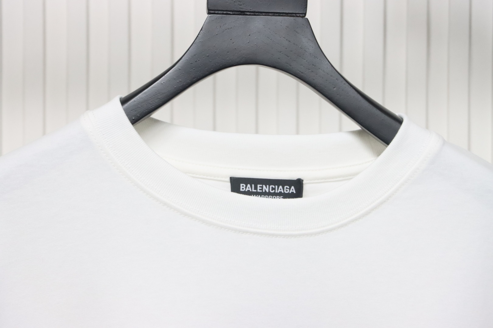 Balenciaga 25ss Tape Letters Foam Print T-shirt