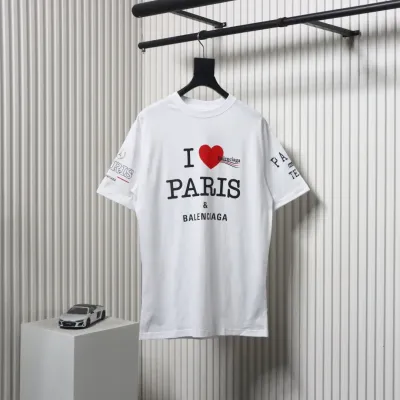 Balenciaga 25ss Valentine's Day Series Love Letter Print T-shirt 01