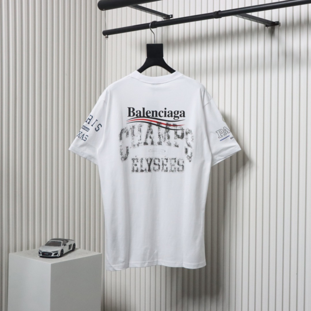 Balenciaga 25ss Valentine's Day Series Love Letter Print T-shirt