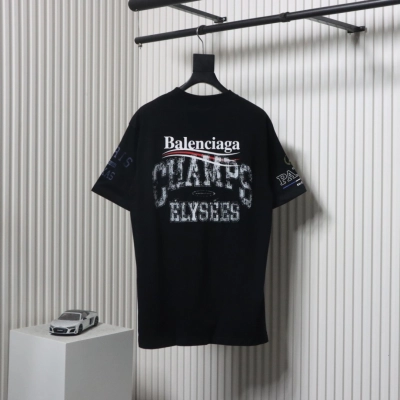 Balenciaga 25ss Valentine's Day Series Love Letter Print T-shirt Black 02