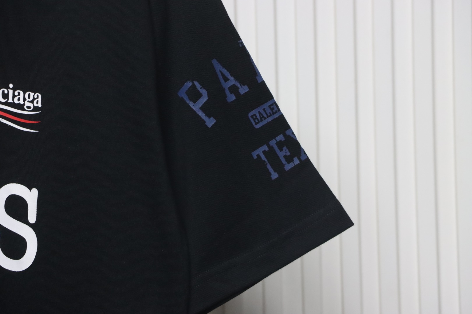 Balenciaga 25ss Valentine's Day Series Love Letter Print T-shirt Black