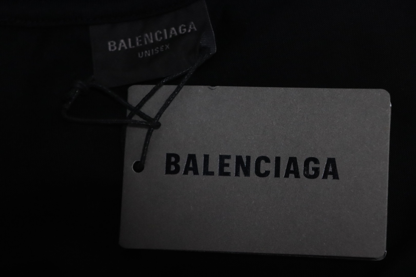 Balenciaga 25ss Valentine's Day Series Love Letter Print T-shirt Black