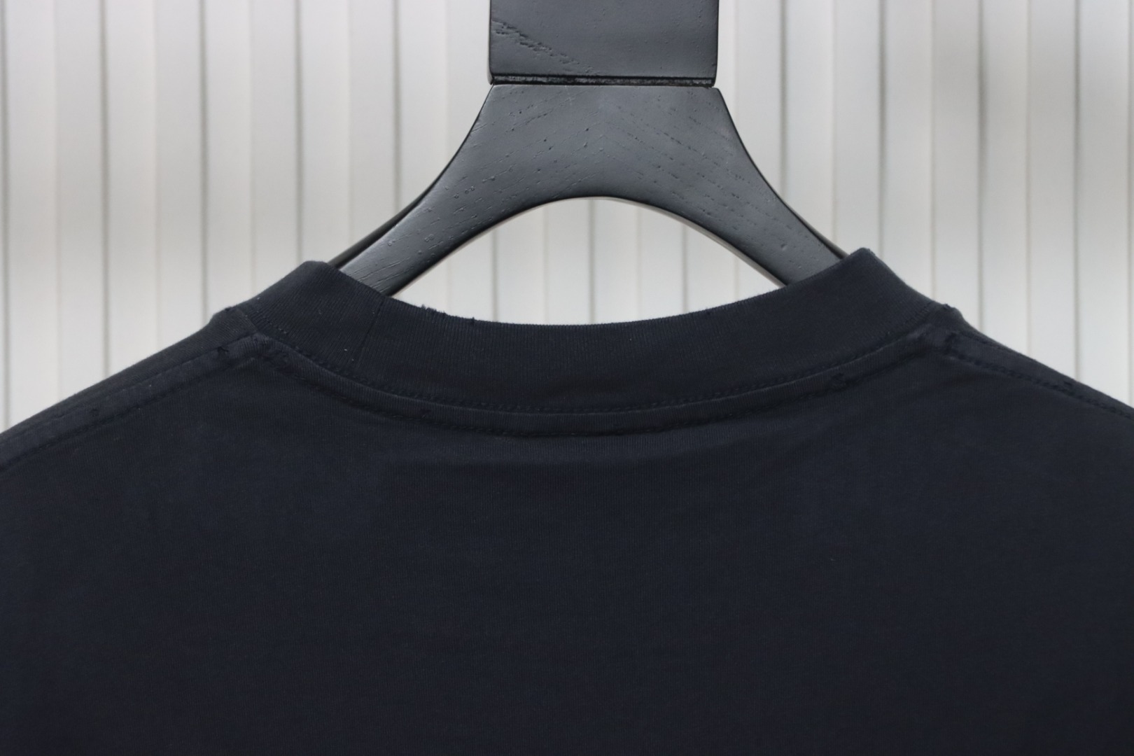 Balenciaga 25ss Wheat Ear Double B Red Label Embroidered Washed T-shirt